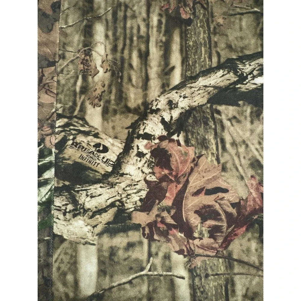 VINTAGE CAMO MOSSY‎ OAK BREAK UP INFINITY MEN'S 38x32 COTTON CARGO PANTS